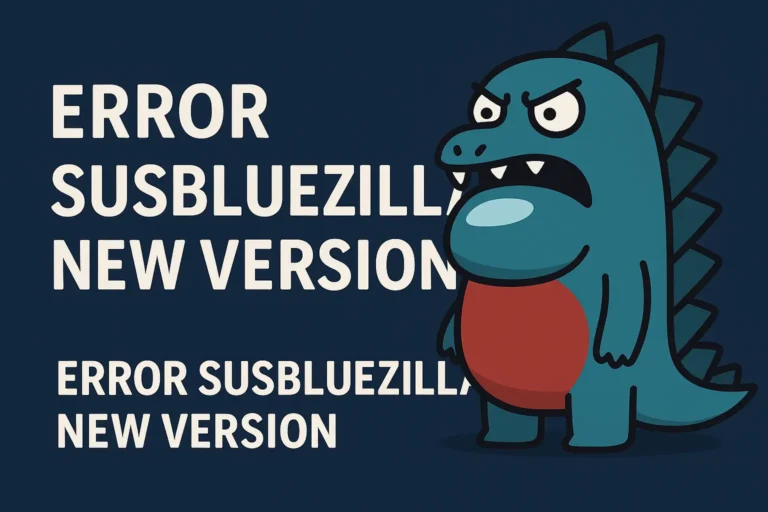 error susbluezilla new version